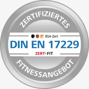 DIN EN 17229 Zertifizierungslogo