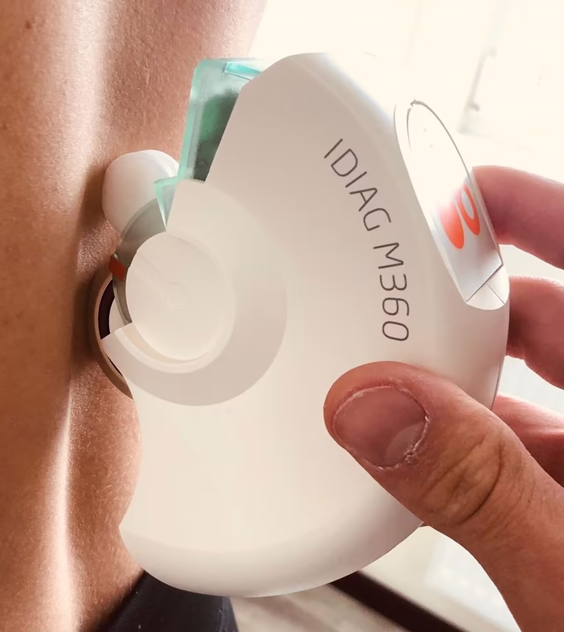 IDIAG M360 als Rückenmessung bei PROTRAIN.