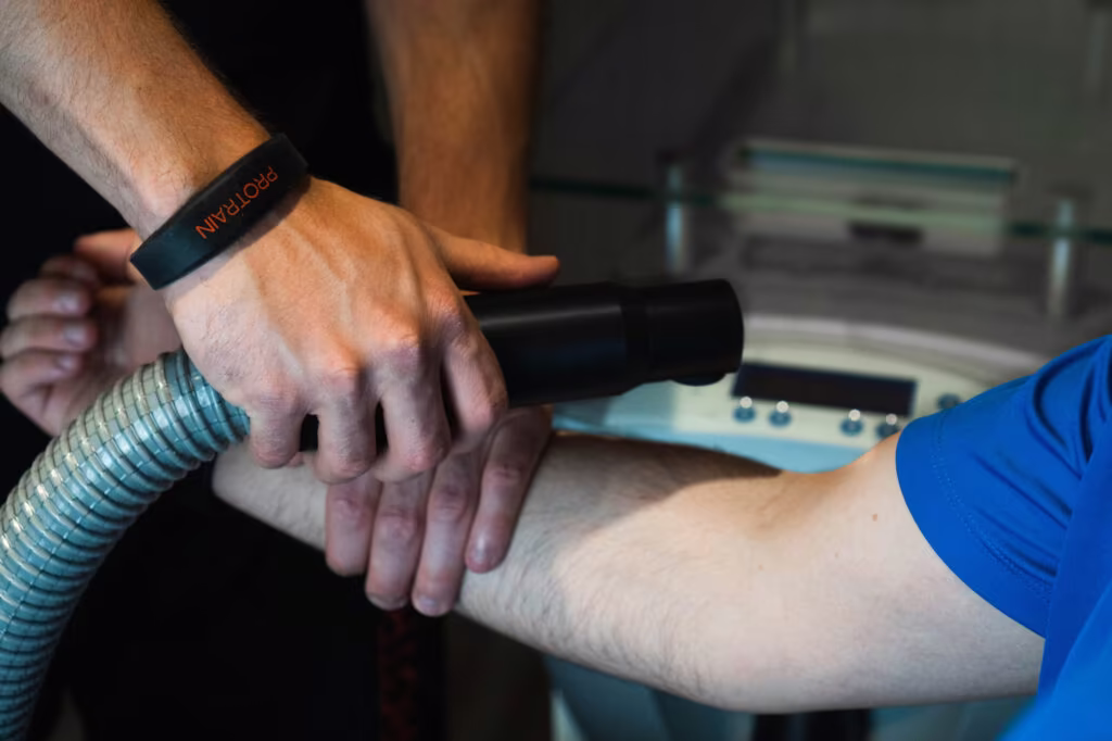 Kaltluftbereich als ergänzendes Studioelement bei PROTRAIN.